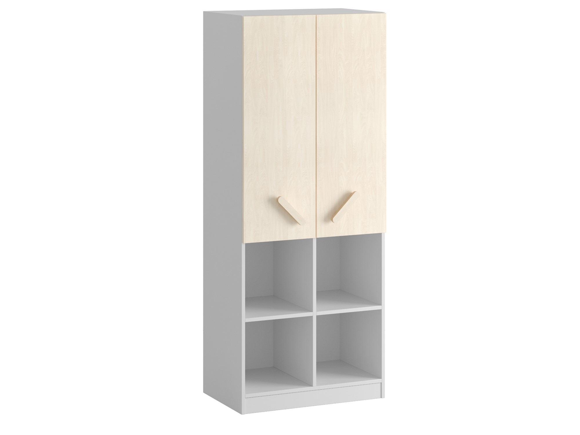 Kindergartenschrank mit 2 Rollcontainern