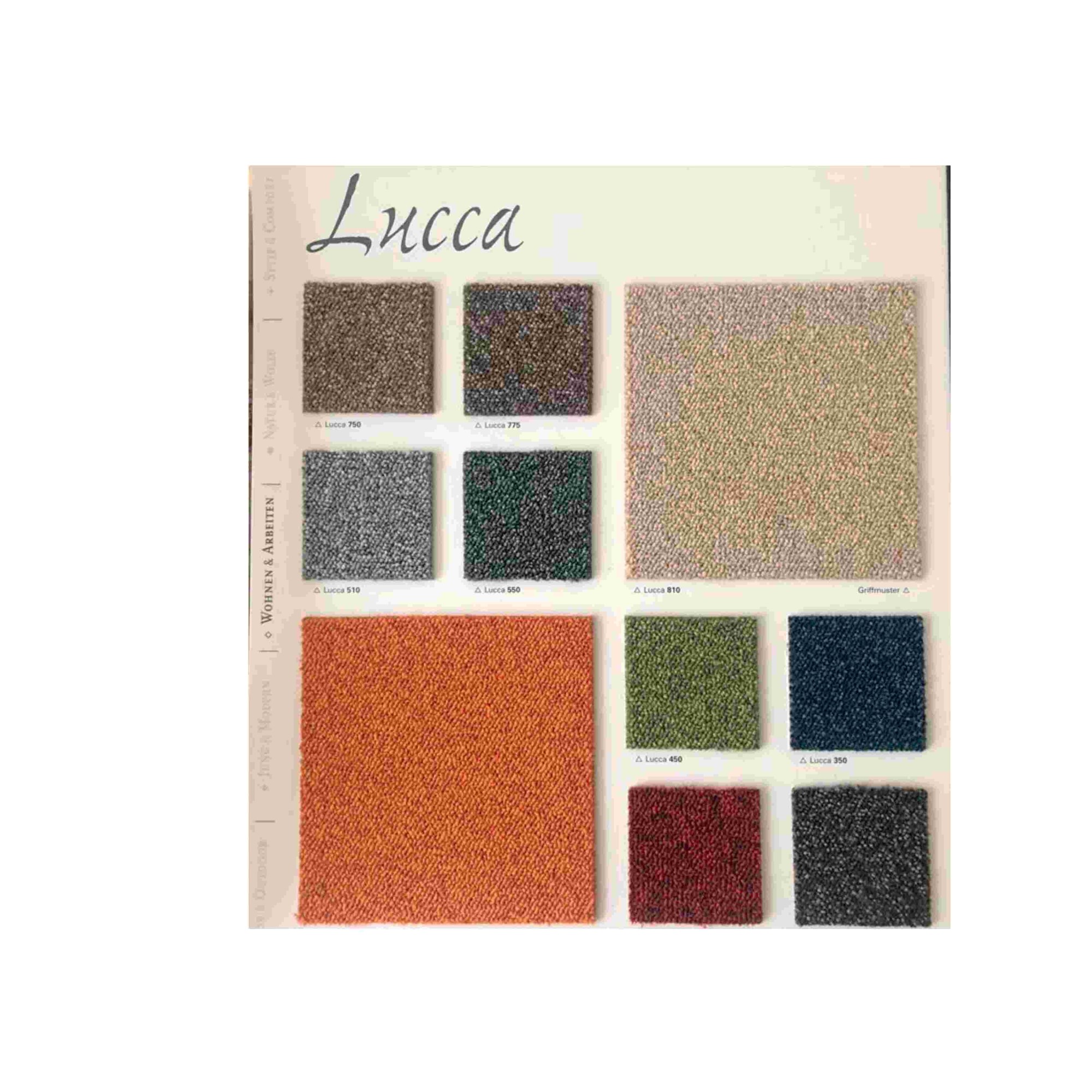 Teppich LUCCA Farbmuster