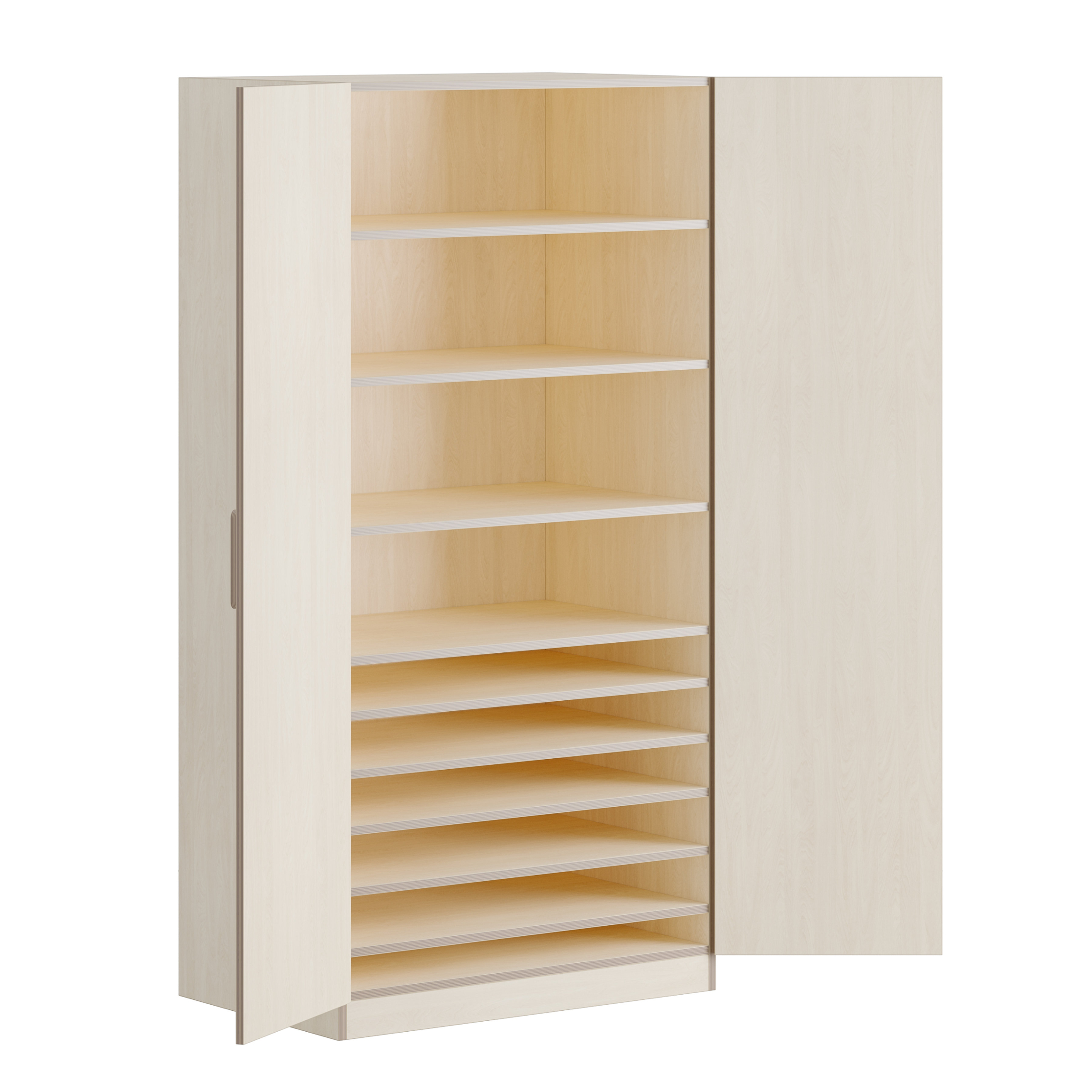 Kindergartenschrank mit 2 Rollcontainern